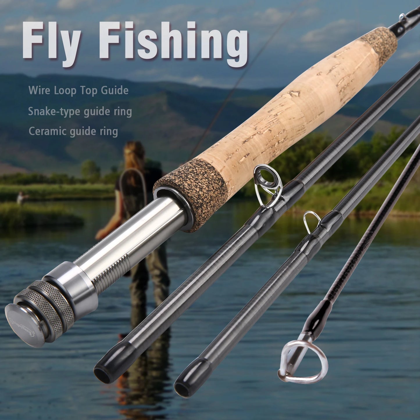 2.7M UltraLight Fly Fishing Rod