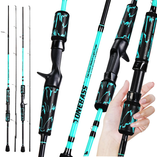 Carbon Spinning Casting Fishing Rod