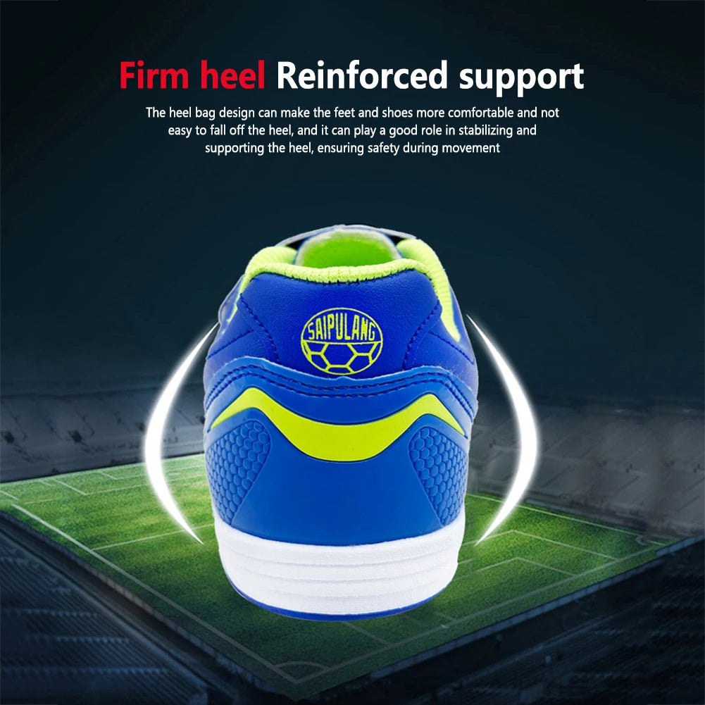 Youth Anti-Slippery Soccer Cleats Breathable Artificial Grass