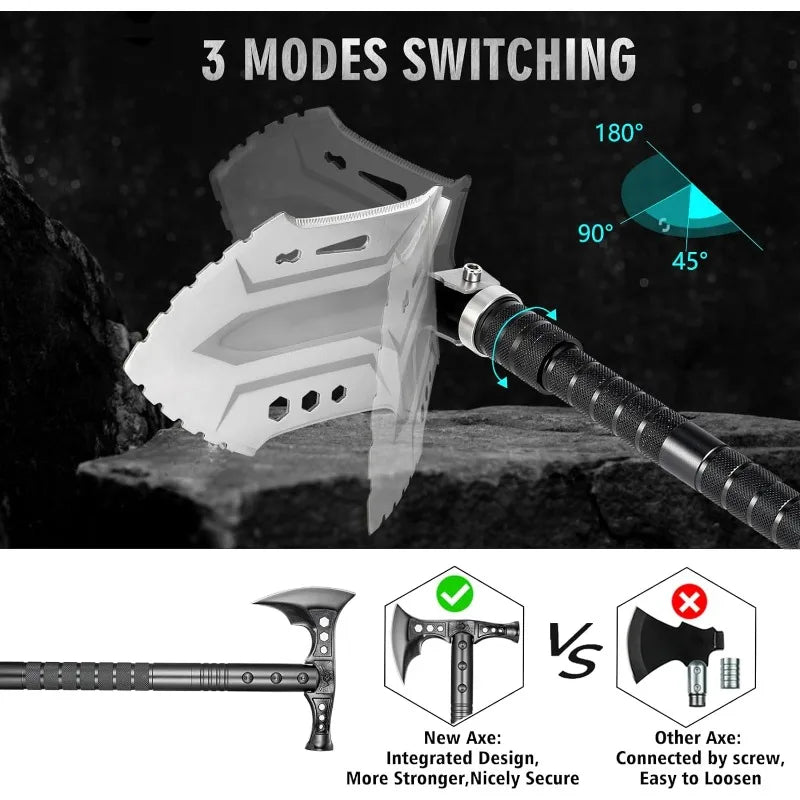 Camping Shovel Axe Outdoor Survival  Set