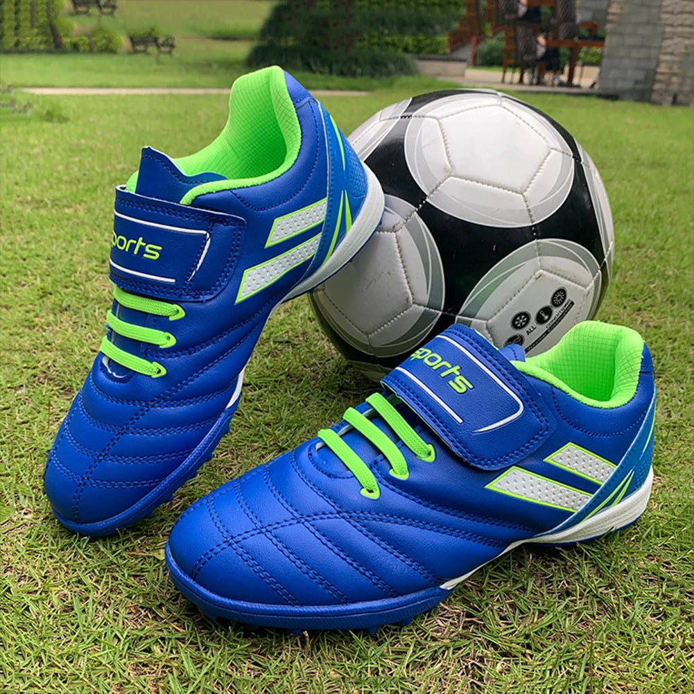 Youth Anti-Slippery Soccer Cleats Breathable Artificial Grass