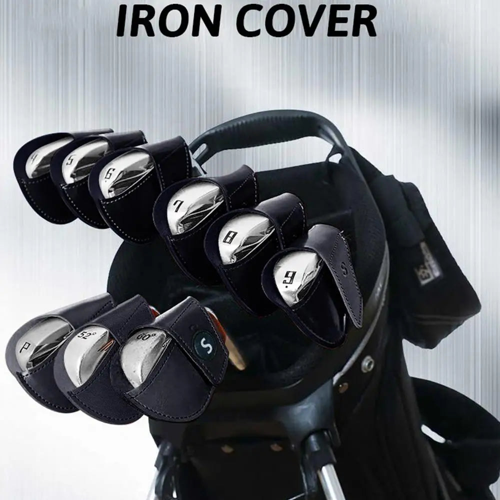 10pcs/set Golf Headcover Iron Covers Waterproof