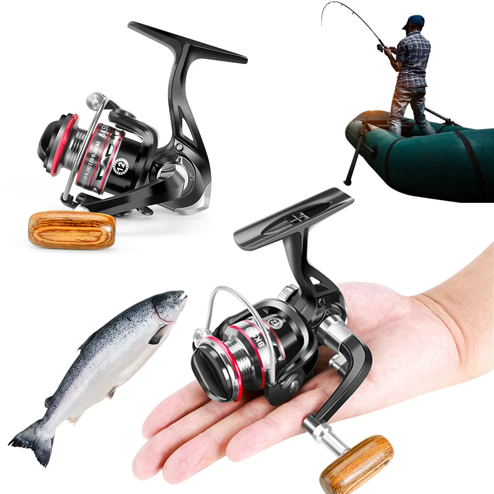 Spinning Fishing Reel 5.2/1 Gear Ratio