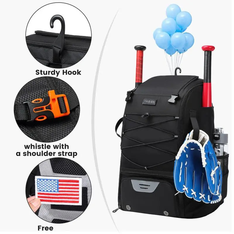 Youth Bat Bags Baseball & Softball Backpack